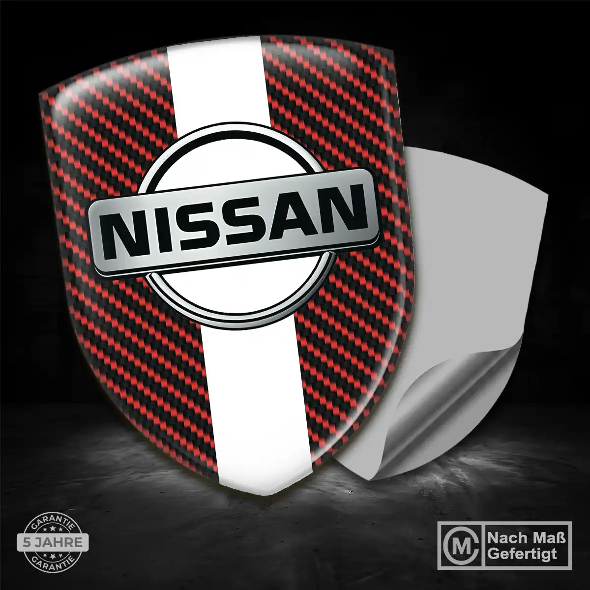 Nissan Aufkleber Wappen Erstklassige Qualität