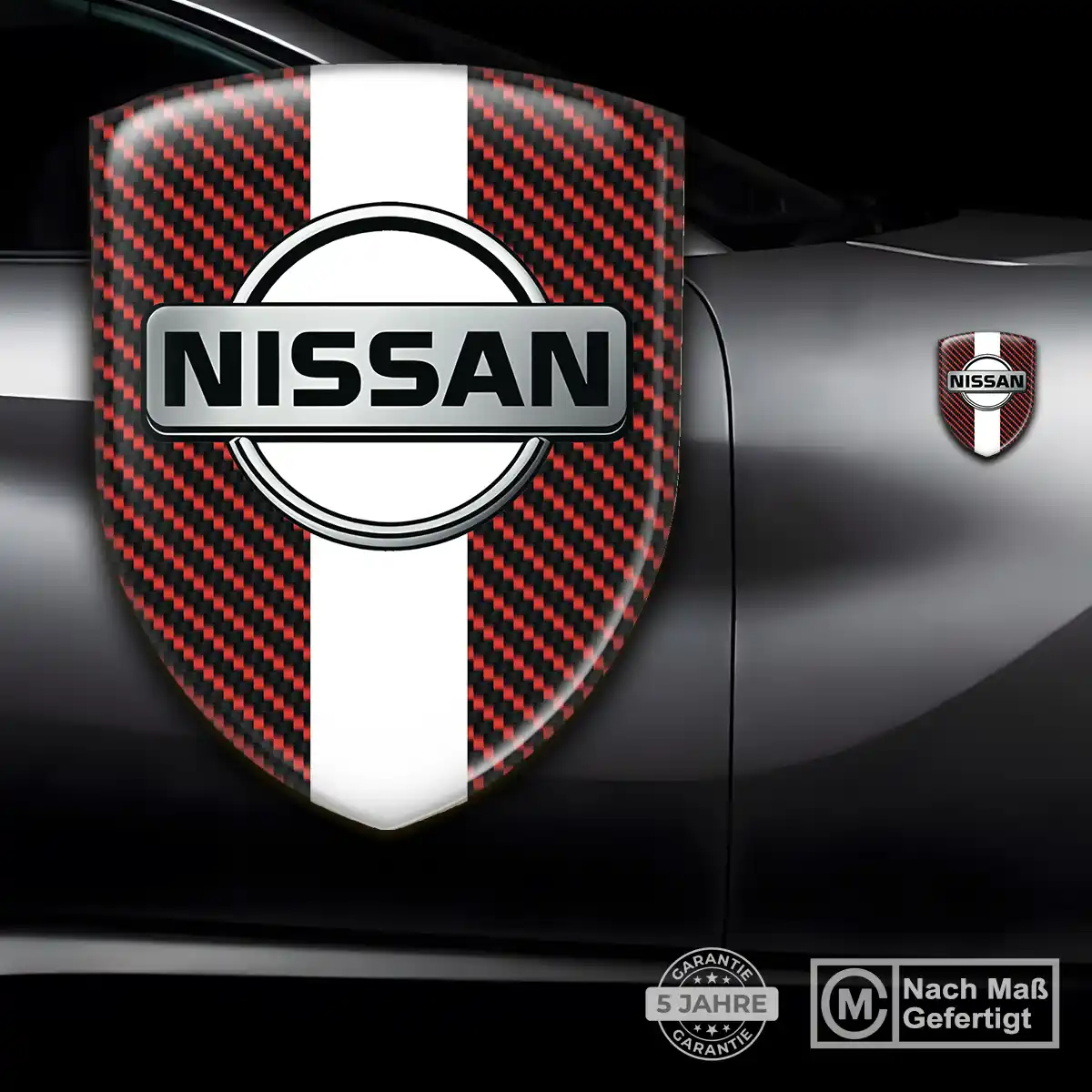 Nissan Aufkleber Wappen Erstklassige Qualität