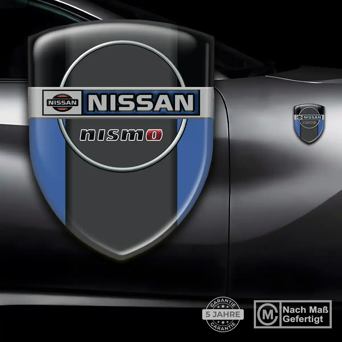 Nissan Aufkleber Wappen Exterieurdesign