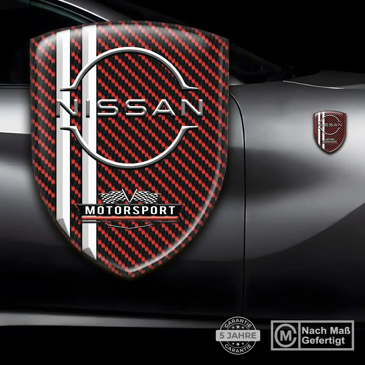 Nissan Aufkleber Wappen Limitierte Auflage