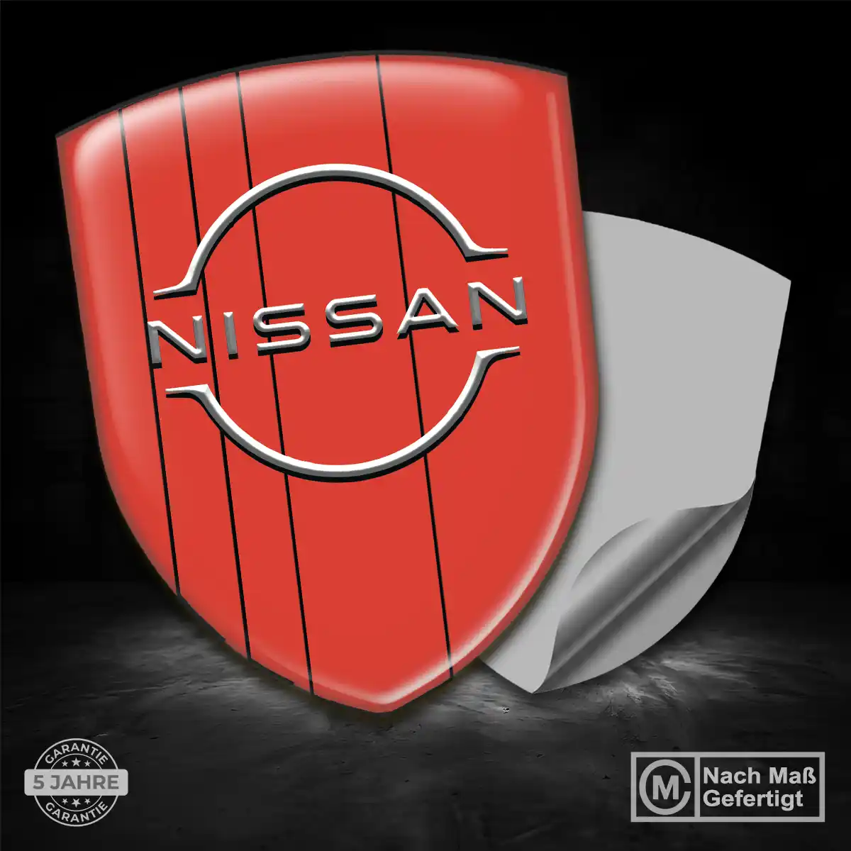 Nissan Aufkleber Wappen Luxus-Edition