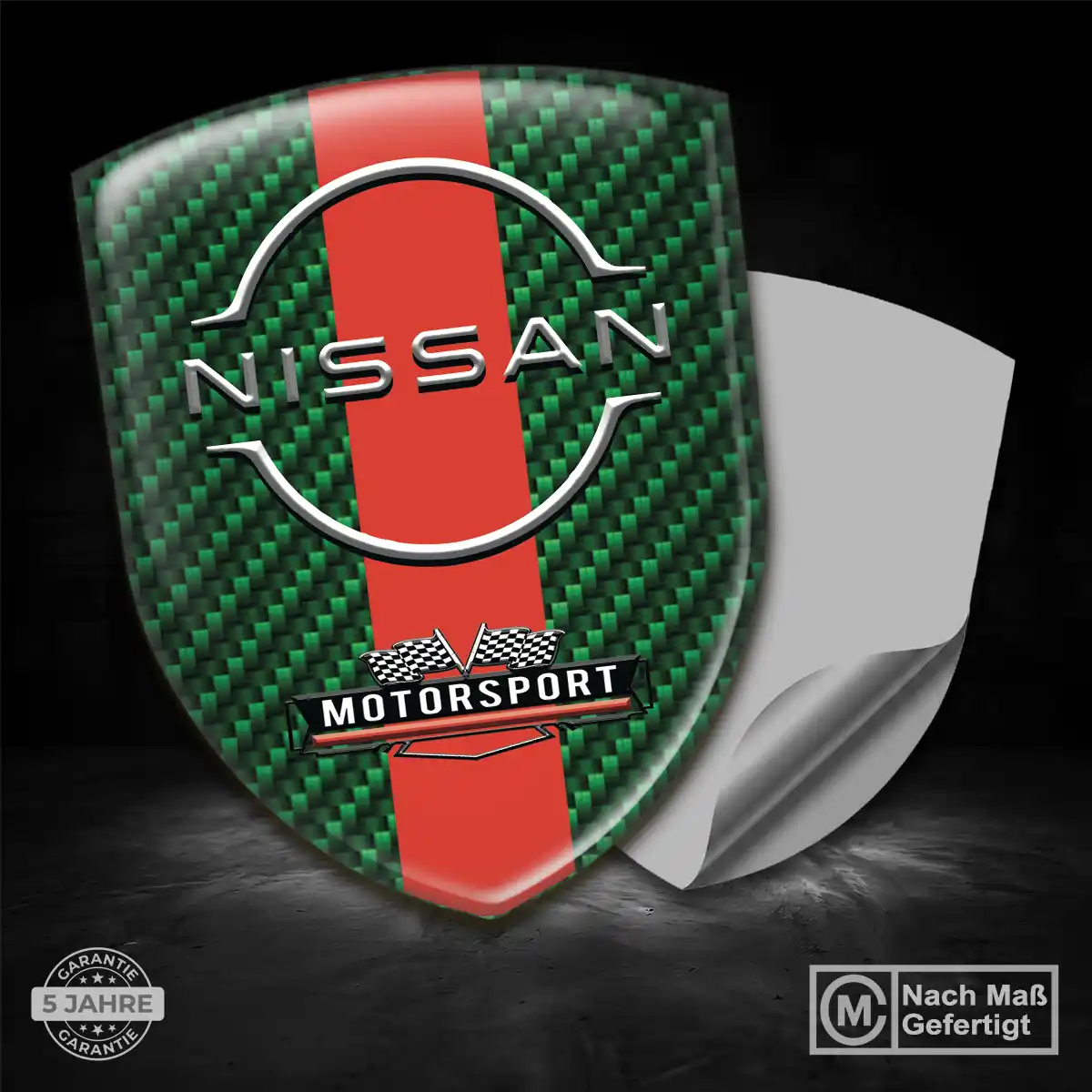 Nissan Aufkleber Wappen Premiumqualität