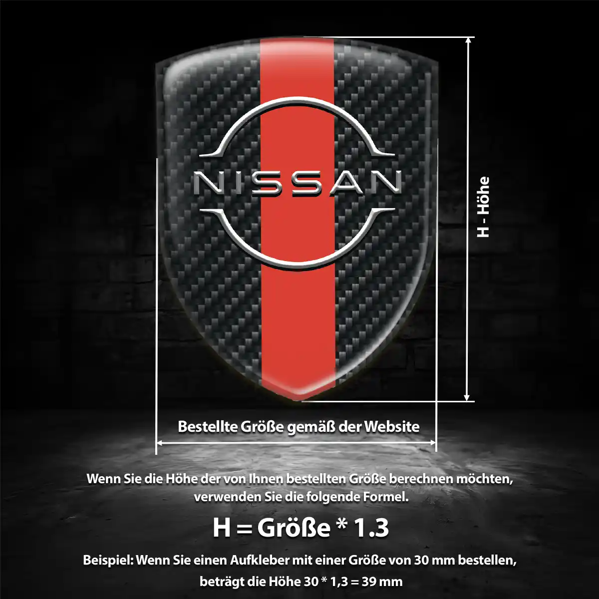 Nissan Emblem Anspruchsvolles Design