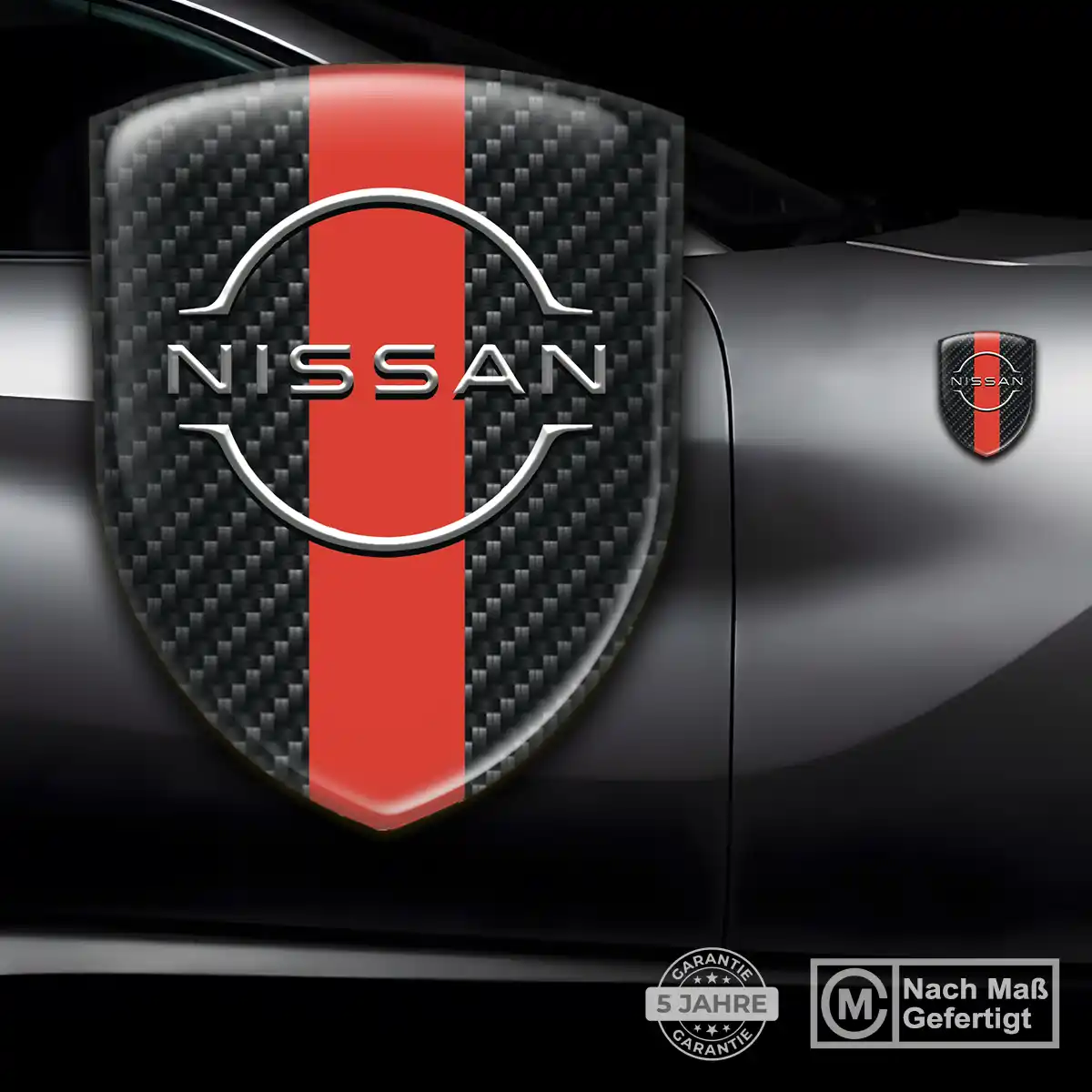 Nissan Emblem Anspruchsvolles Design