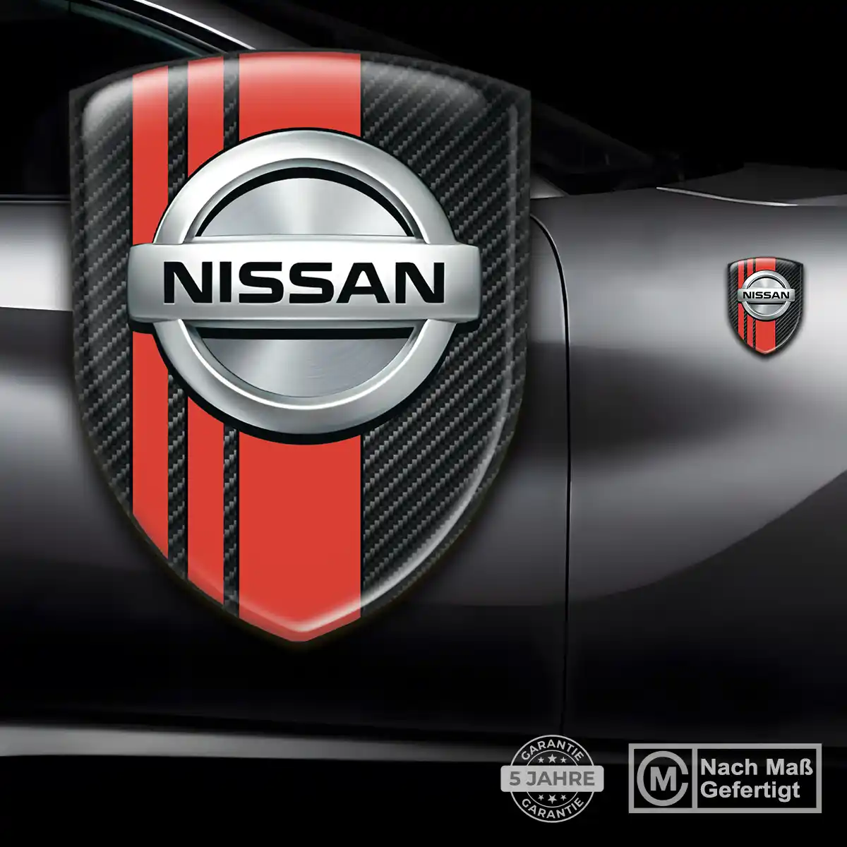 Nissan Emblem Aufkleber Anspruchsvolles Design