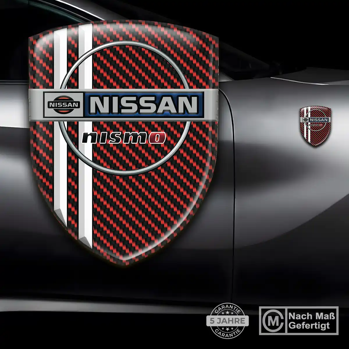 Nissan Emblem Aufkleber Ausdrucksstarkes Design
