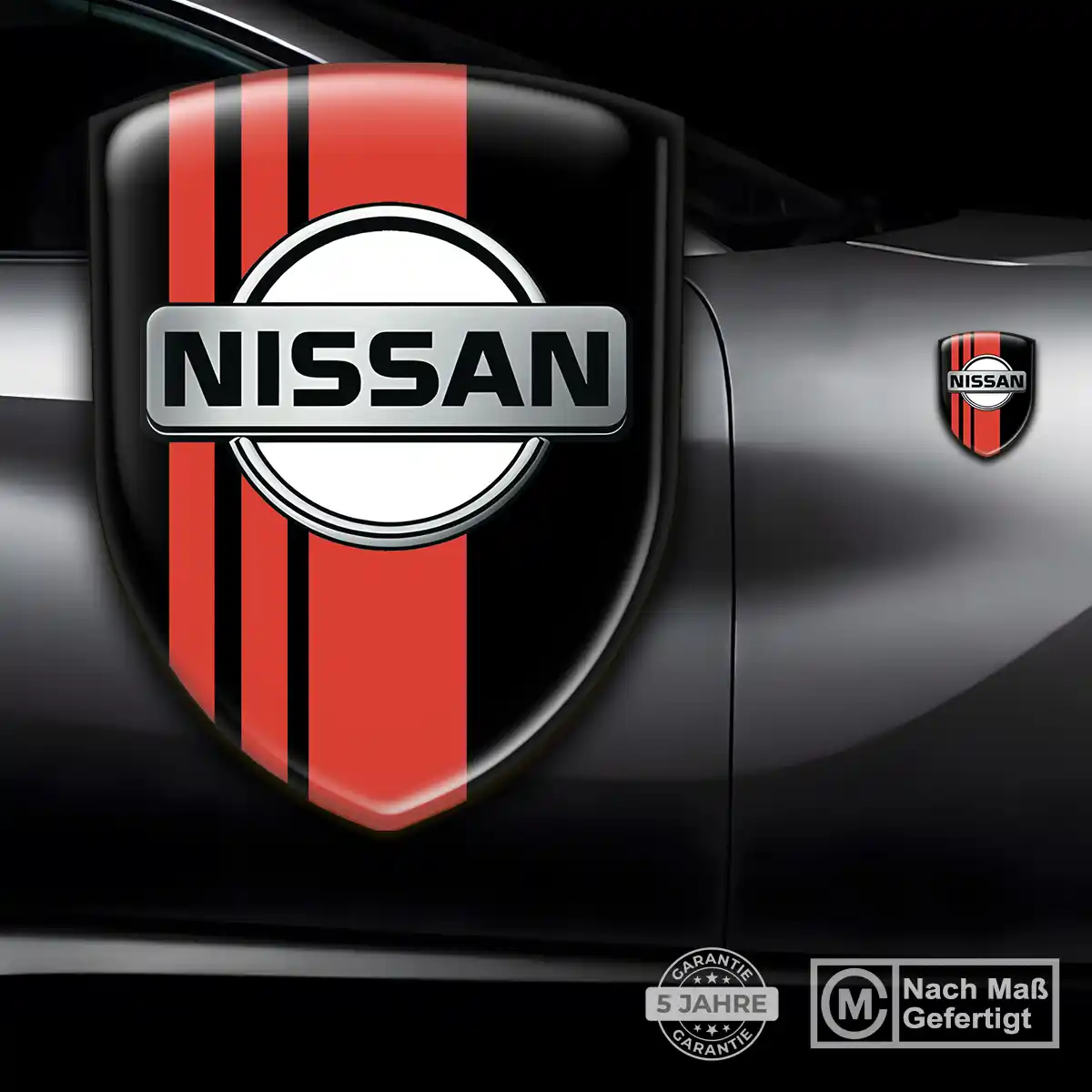 Nissan Emblem Aufkleber Auto Anspruchsvolles Design