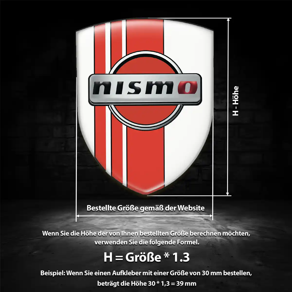 Nissan Emblem Aufkleber Auto Ausdrucksstarkes Design