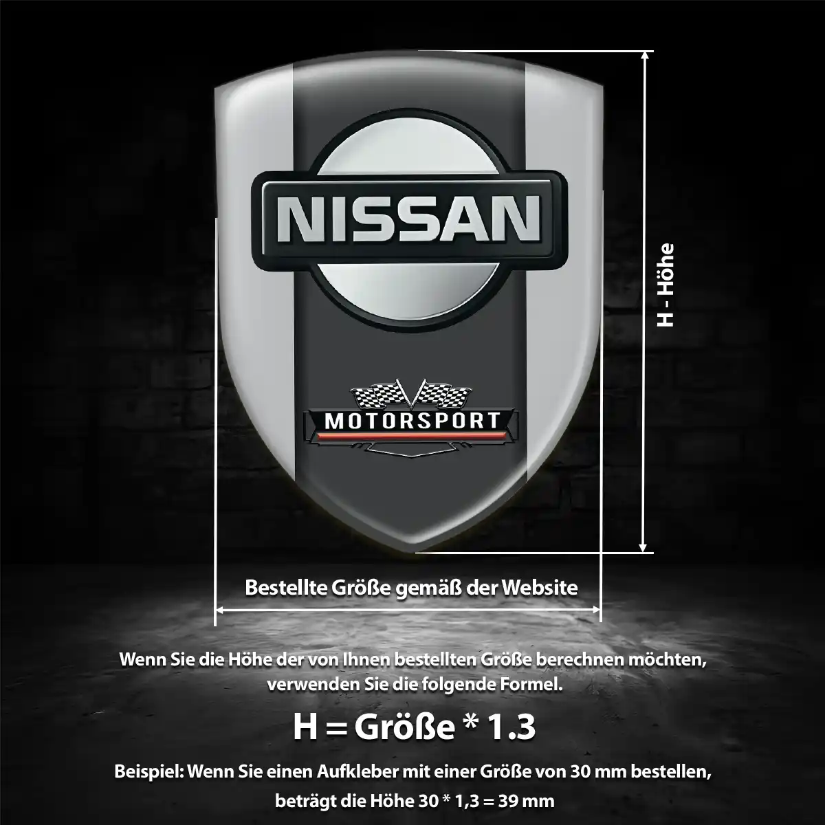 Nissan Emblem Aufkleber Auto Modernes Design
