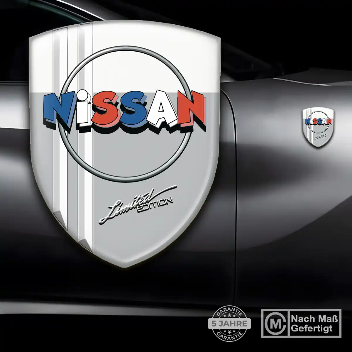 Nissan Emblem Aufkleber Edles Design