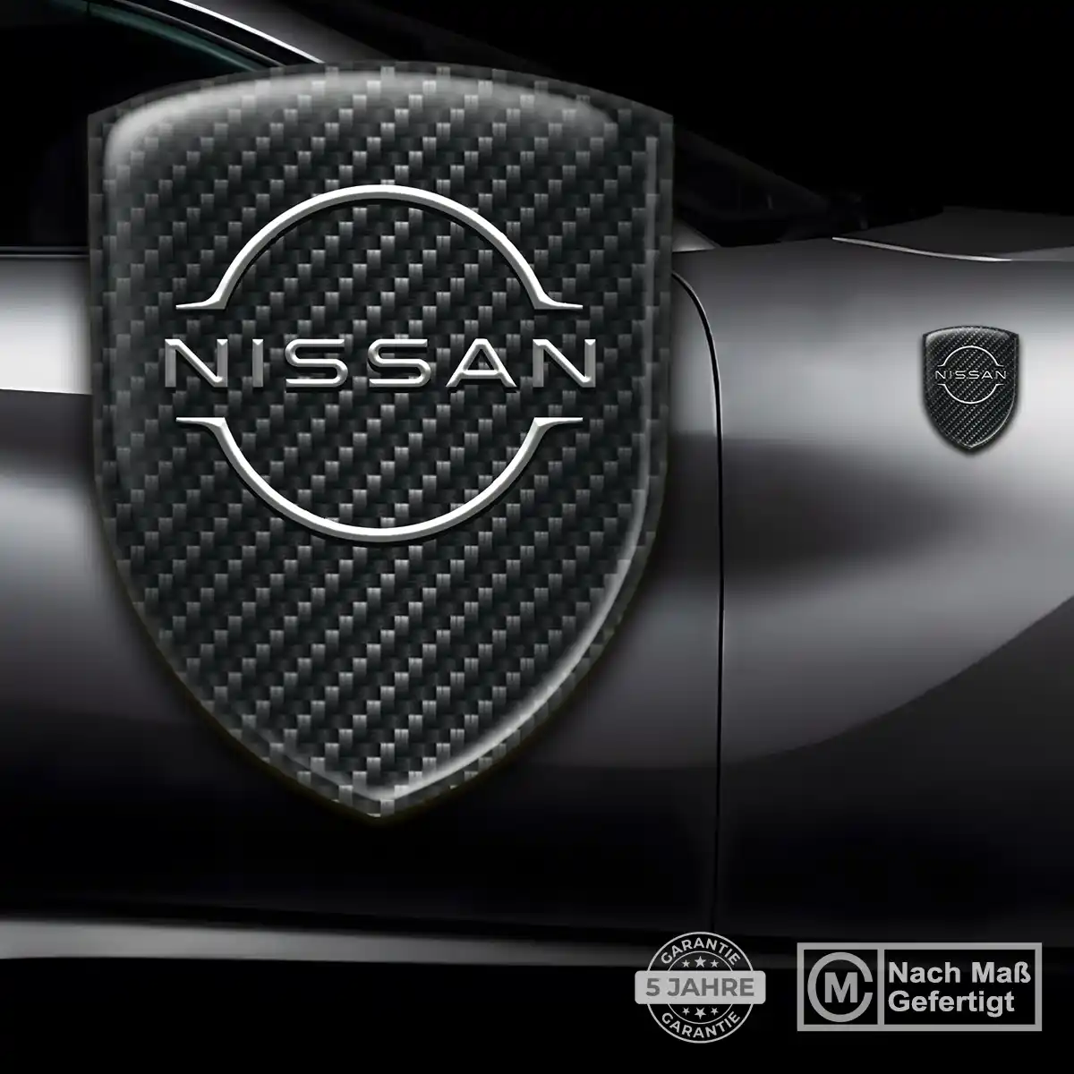 Nissan Emblem Aufkleber Luxus-Edition