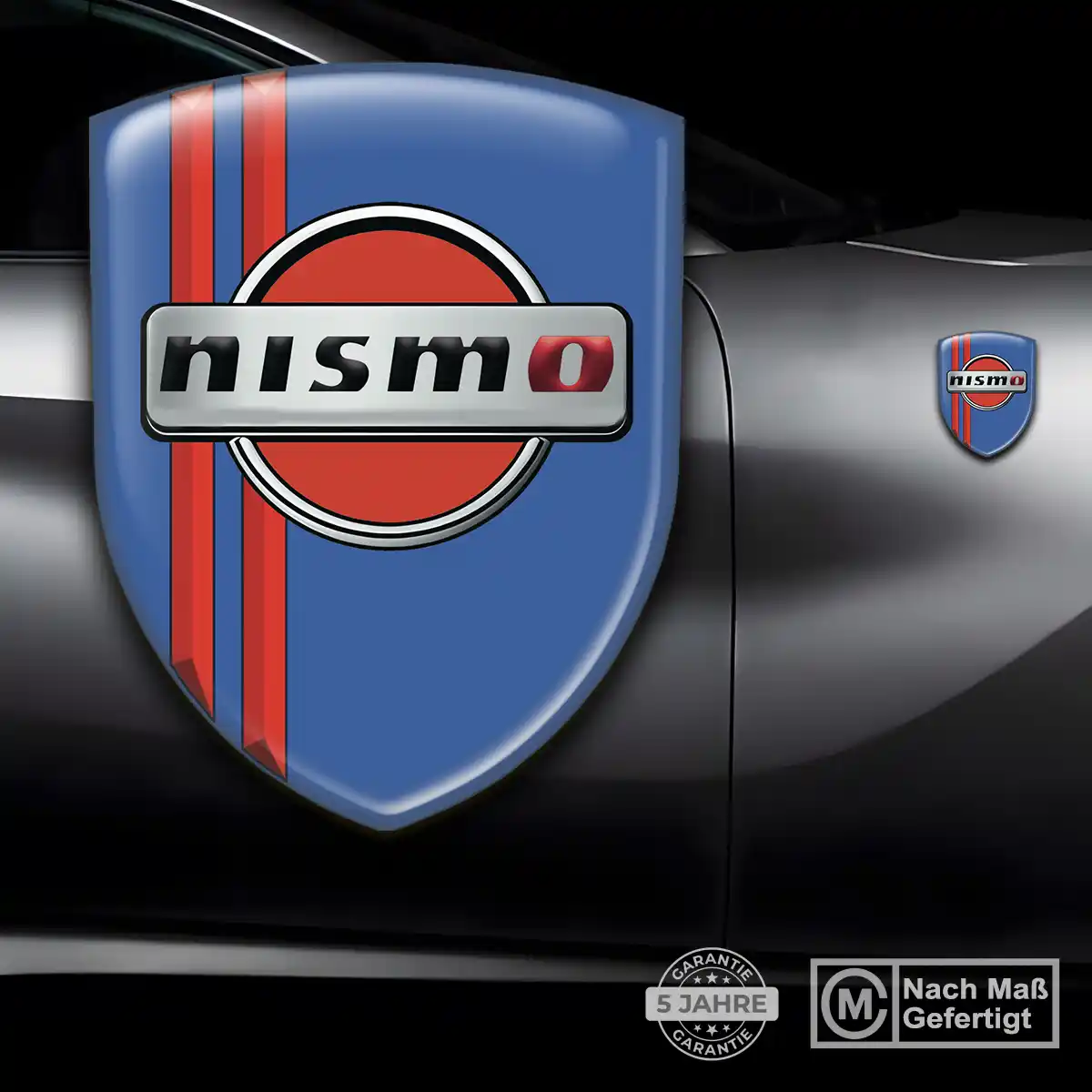 Nissan Emblem Aufkleber Tuningfahrzeug
