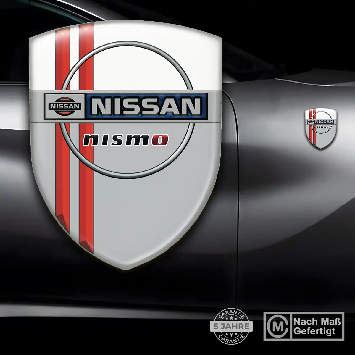 Nissan Emblem Aufkleber Wappen Ausdrucksstarkes Design