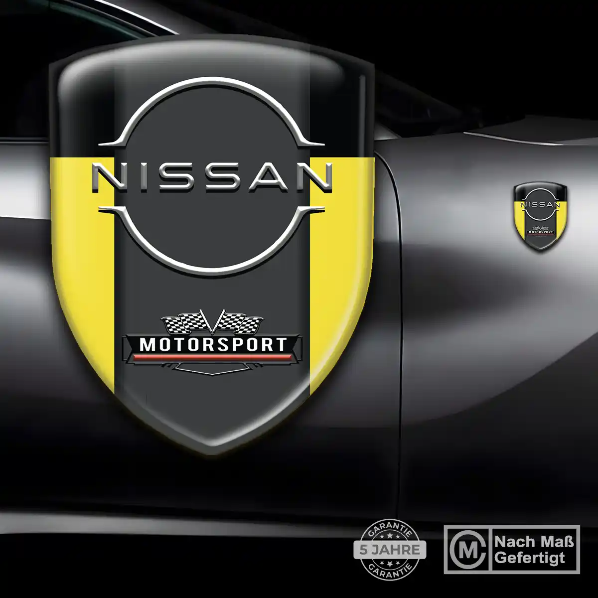 Nissan Emblem Aufkleber Wappen Auto Exterieurdesign