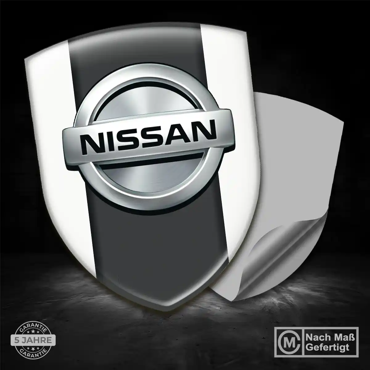 Nissan Emblem Aufkleber Wappen Auto Hochwertiges Harz