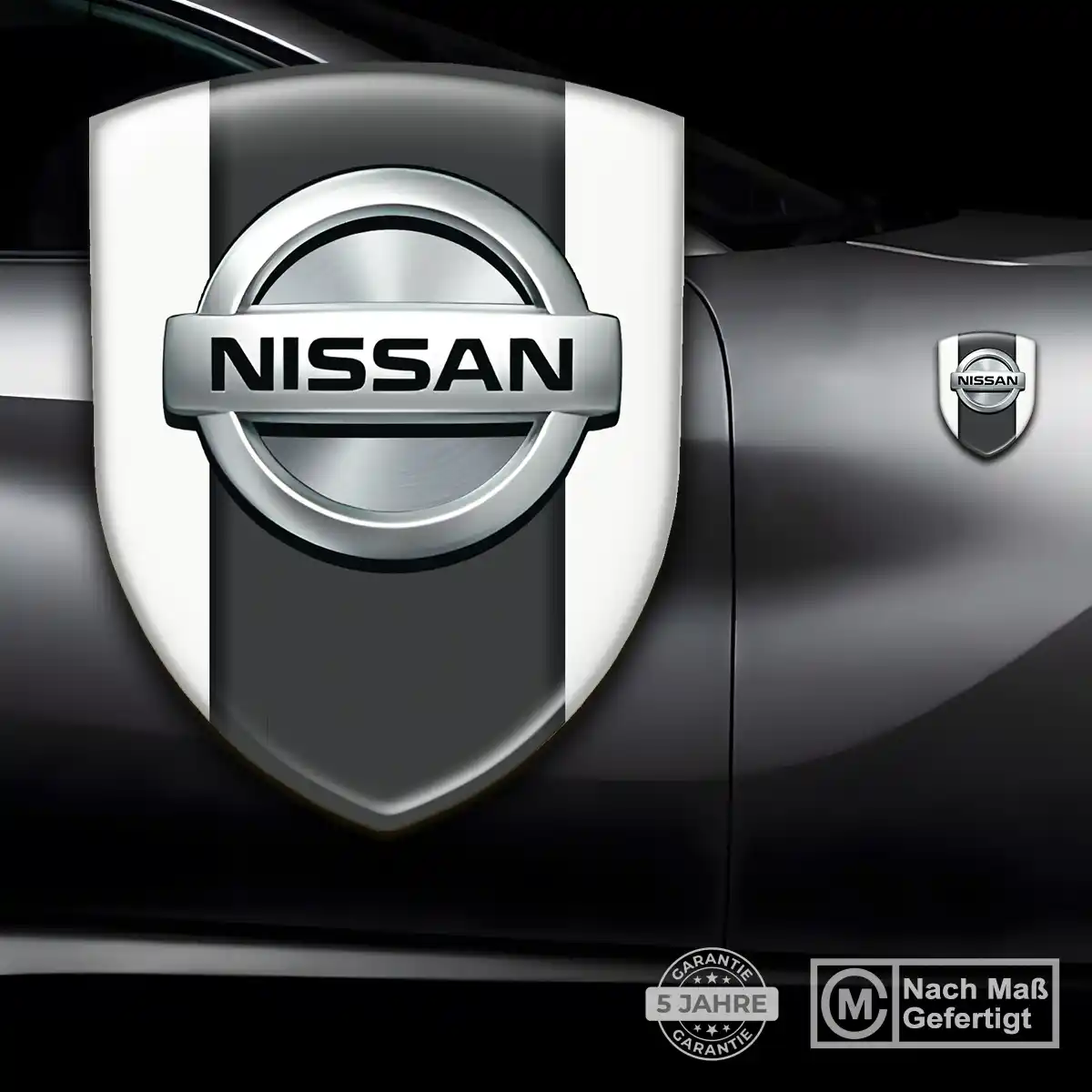 Nissan Emblem Aufkleber Wappen Auto Hochwertiges Harz