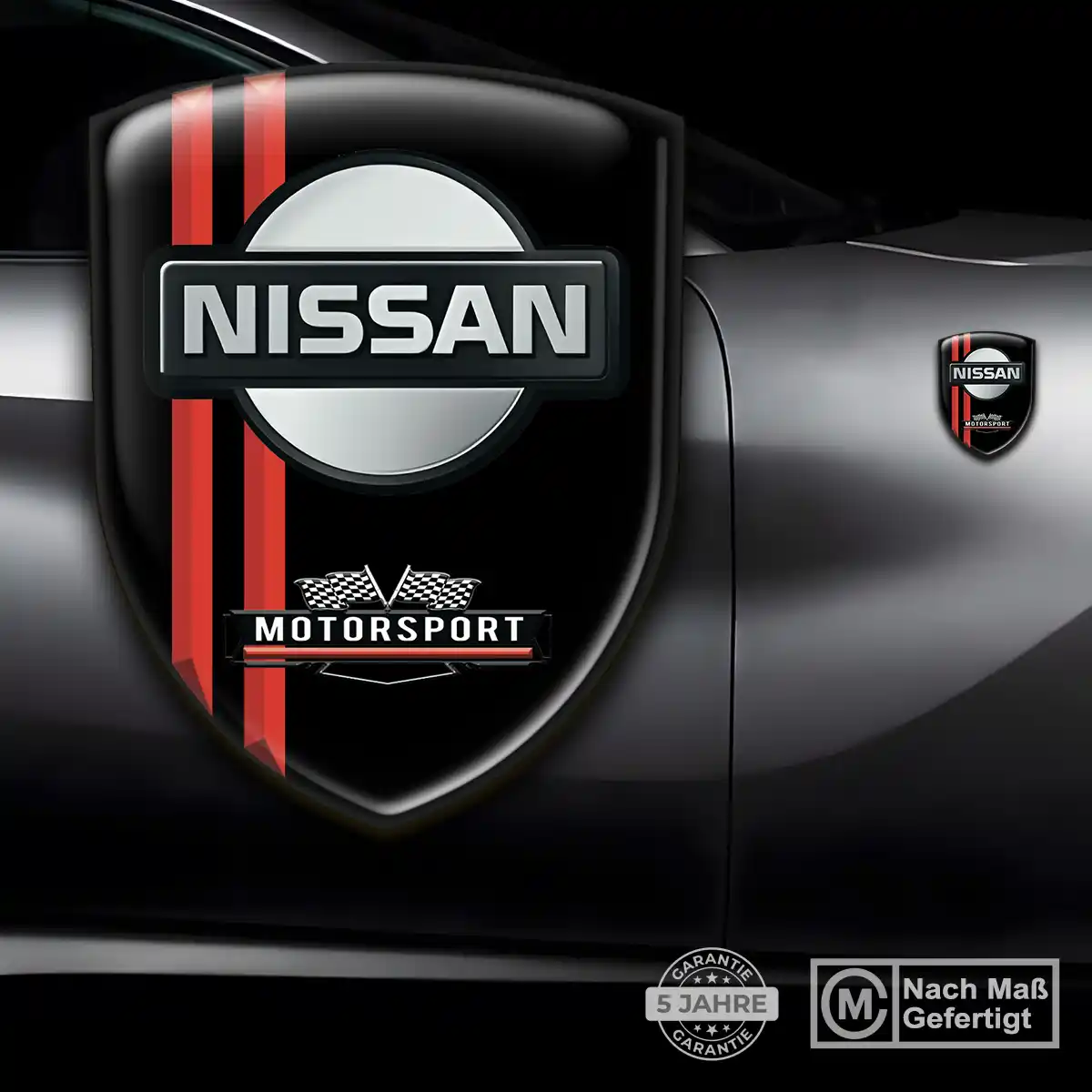 Nissan Emblem Aufkleber Wappen Auto Markenedition