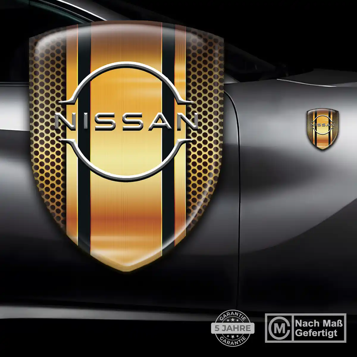Nissan Emblem Aufkleber Wappen Elegantes Design