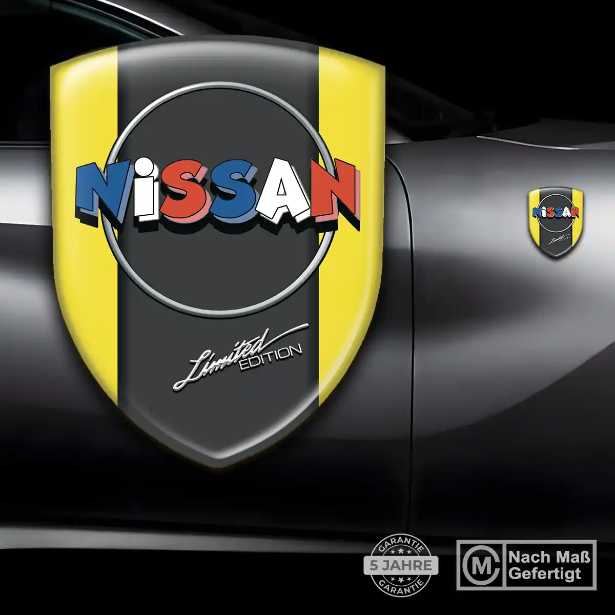 Nissan Emblem Aufkleber Wappen Erstklassige Qualität