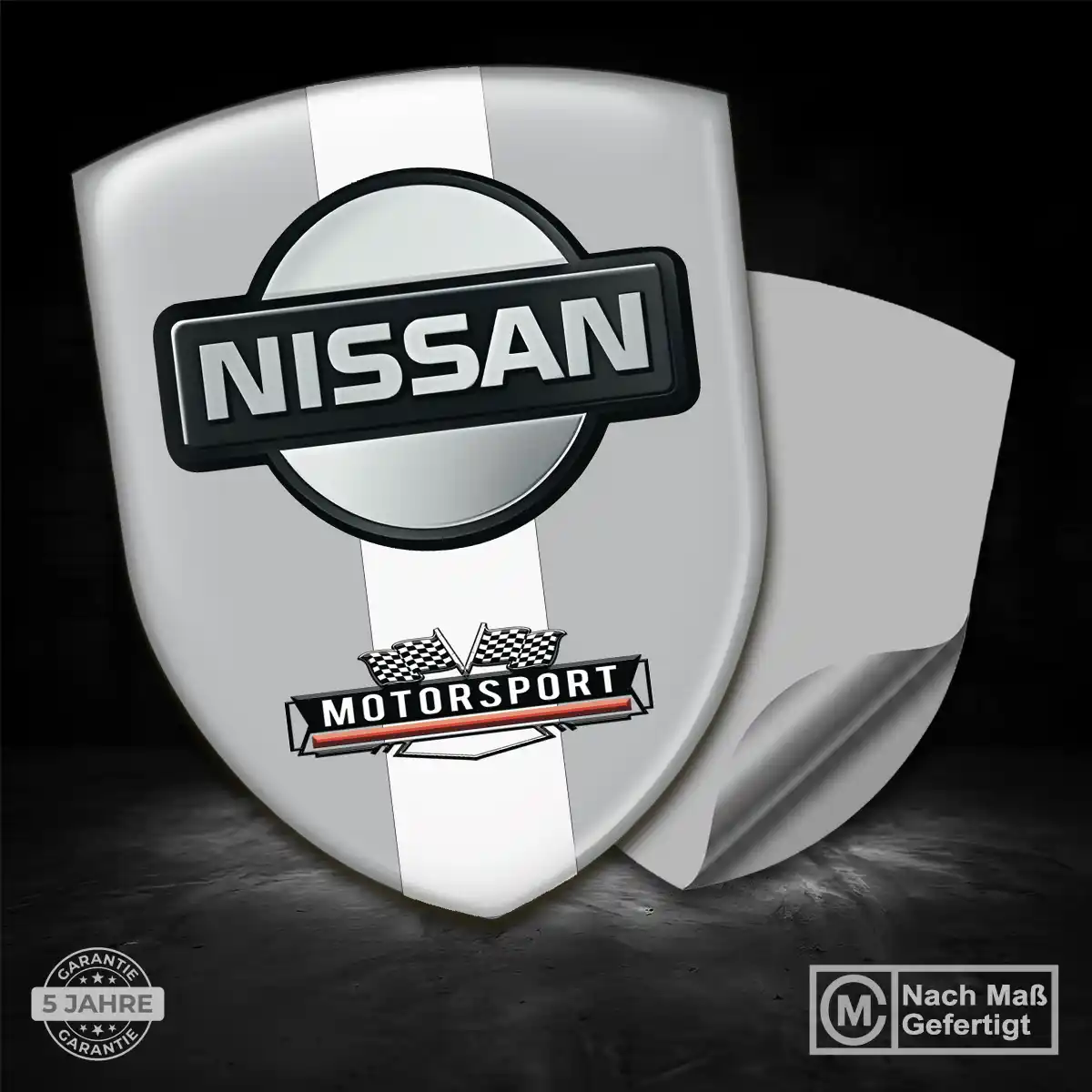 Nissan Emblem Aufkleber Wappen Exterieurdesign