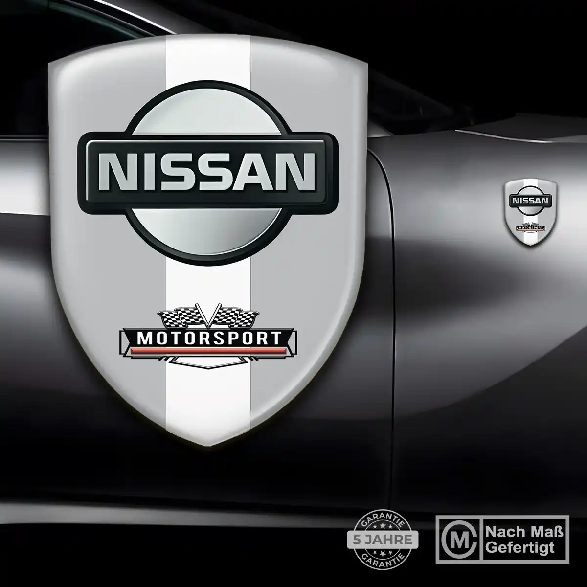 Nissan Emblem Aufkleber Wappen Exterieurdesign