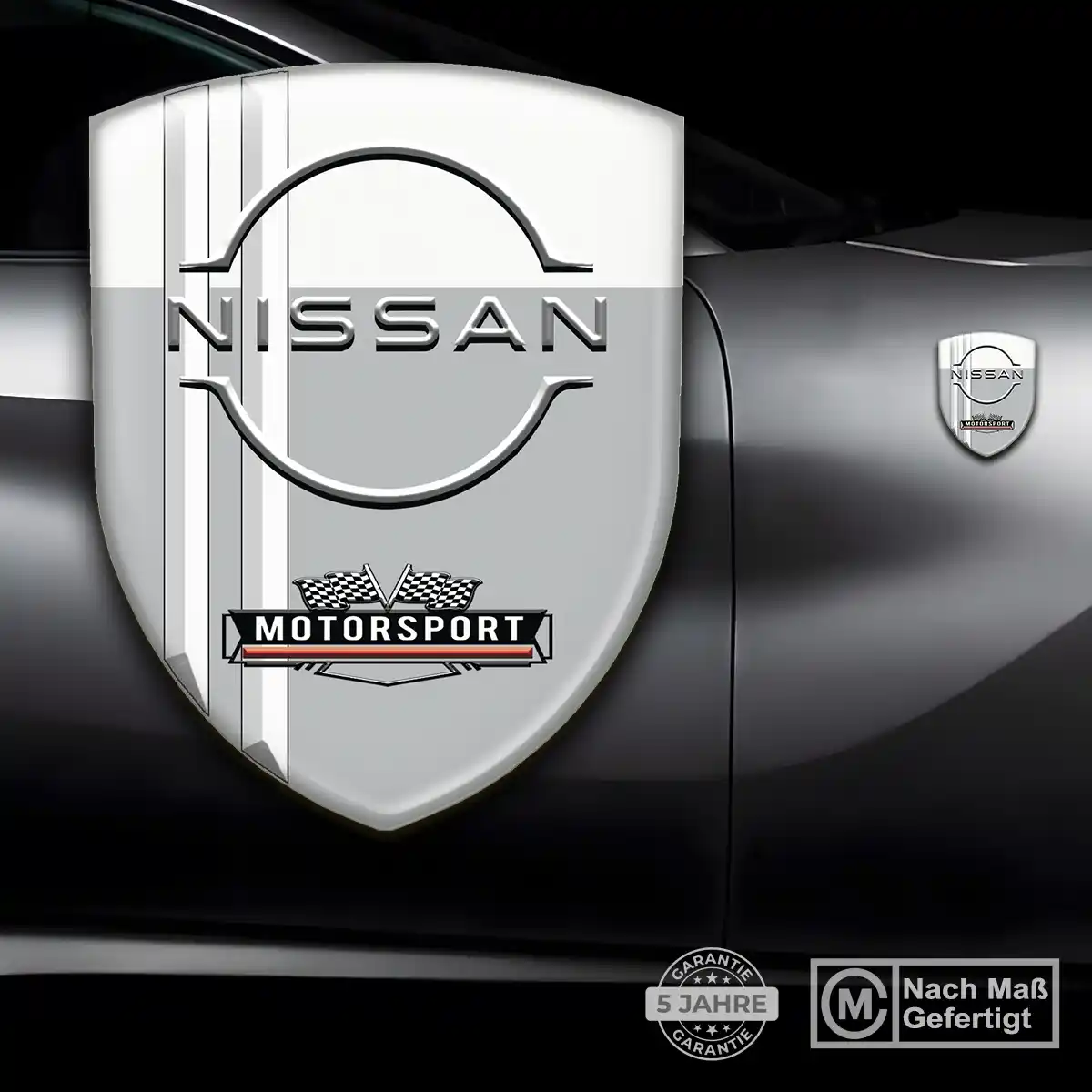 Nissan Emblem Aufkleber Wappen Höchste Qualität