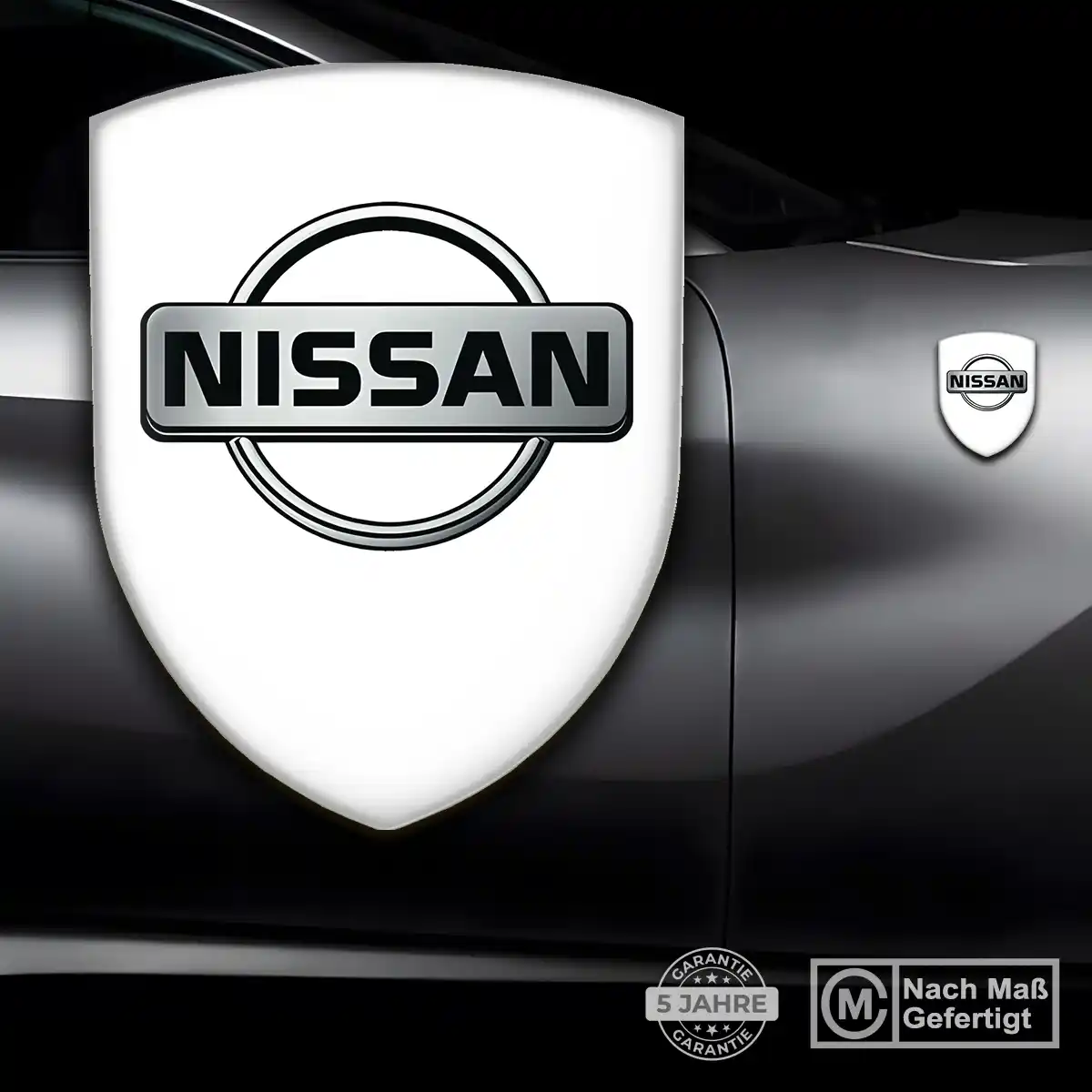 Nissan Emblem Aufkleber Wappen Hochwertiges Harz