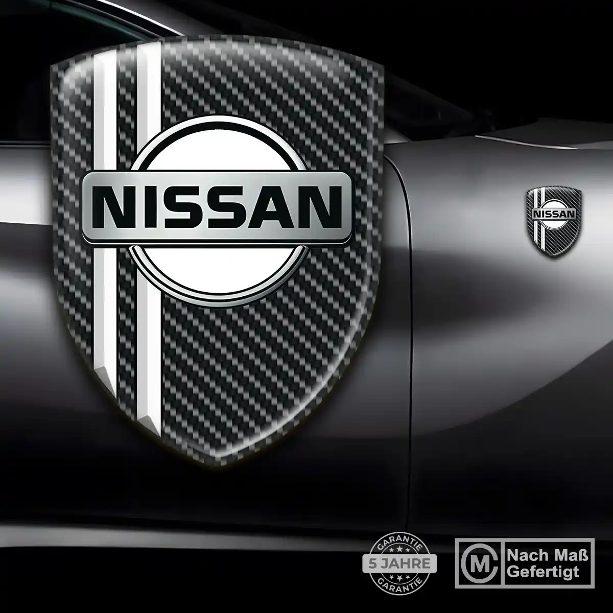 Nissan Emblem Aufkleber Wappen Markenedition