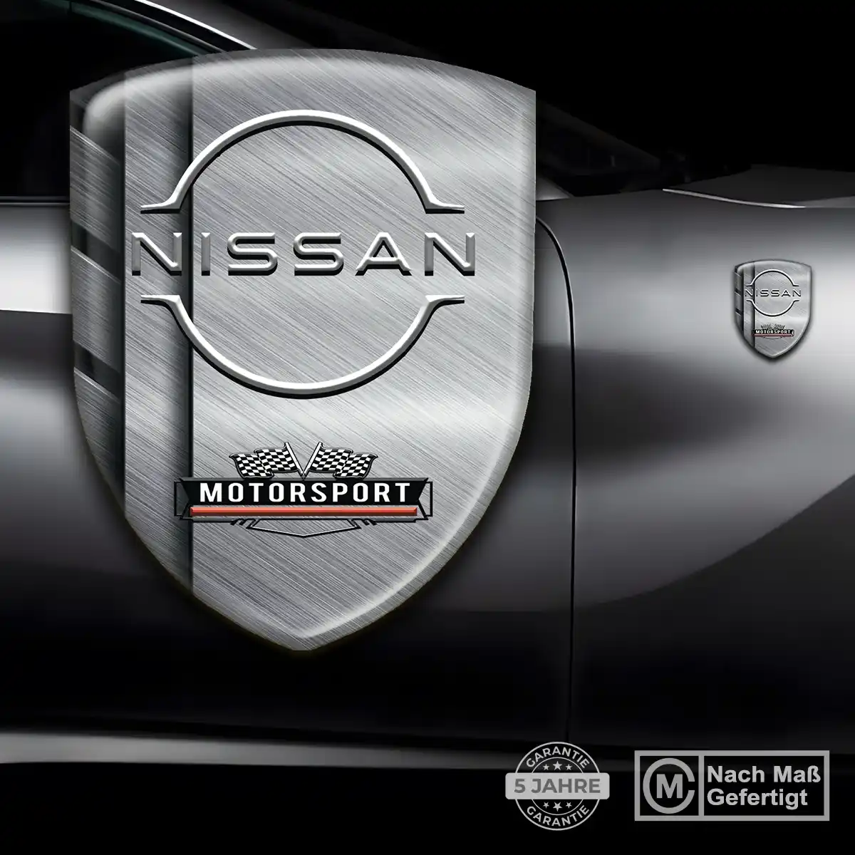 Nissan Emblem Aufkleber Wappen Tuningfahrzeug