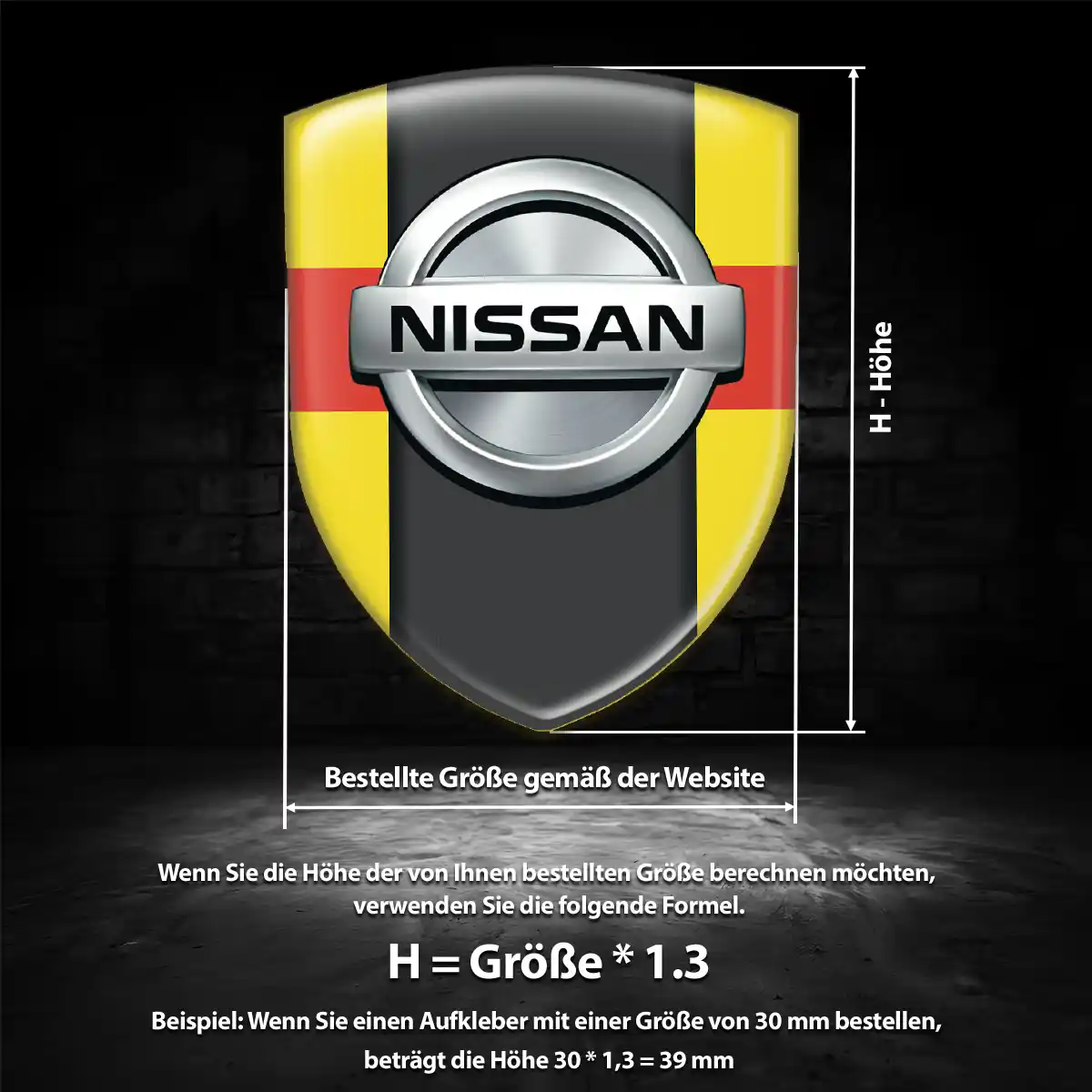 Nissan Emblem Auto Anspruchsvolles Design
