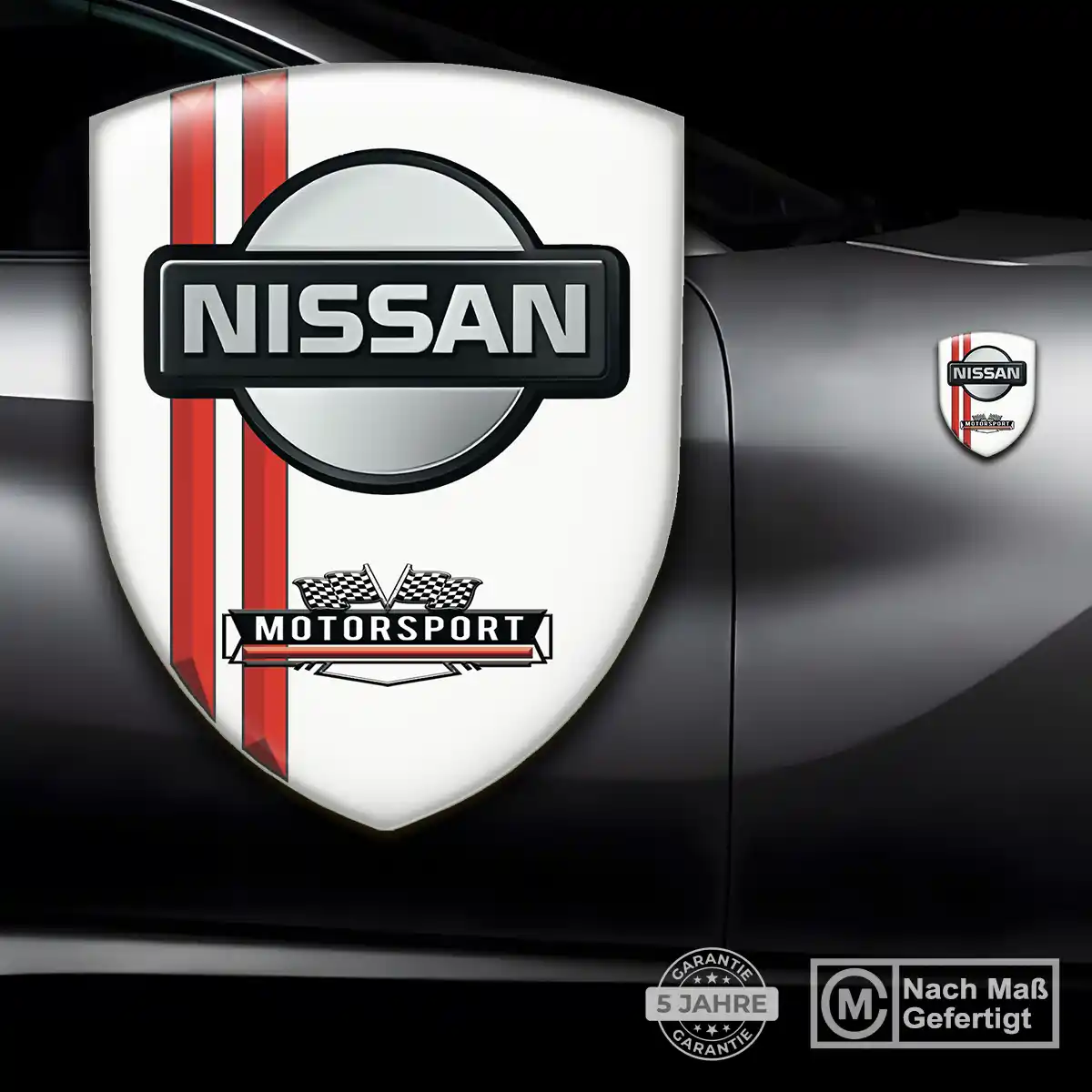 Nissan Emblem Auto Ausdrucksstarkes Design
