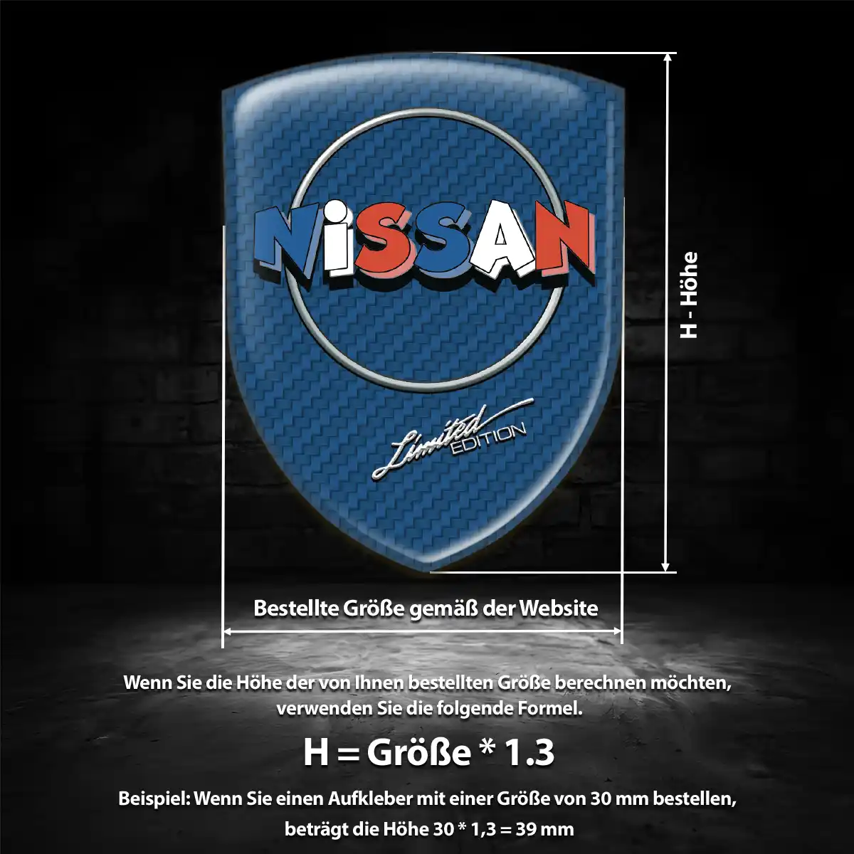 Nissan Emblem Auto Stilvolles Design