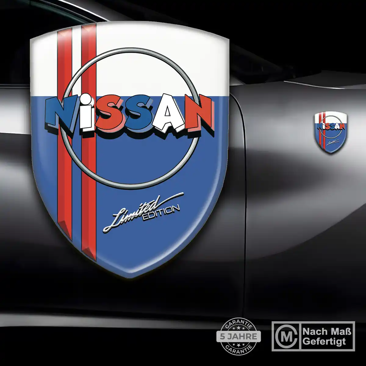 Nissan Emblem Elegantes Design