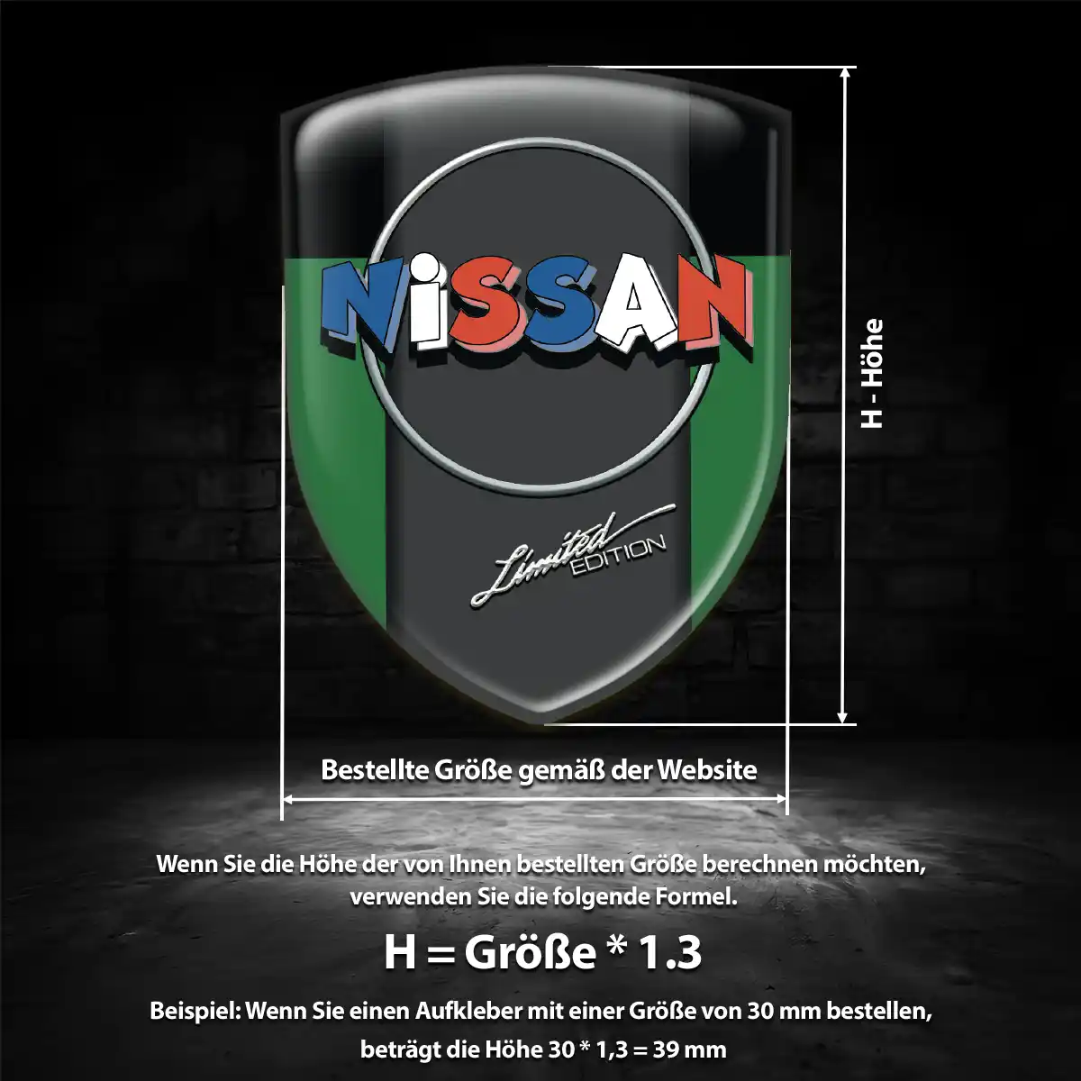 Nissan Emblem Höchste Qualität