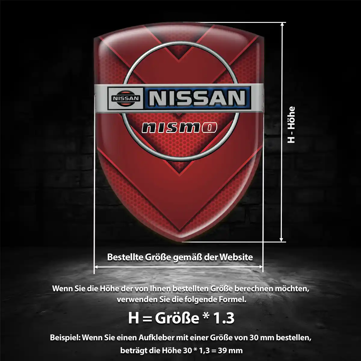 Nissan Emblem Limitierte Auflage