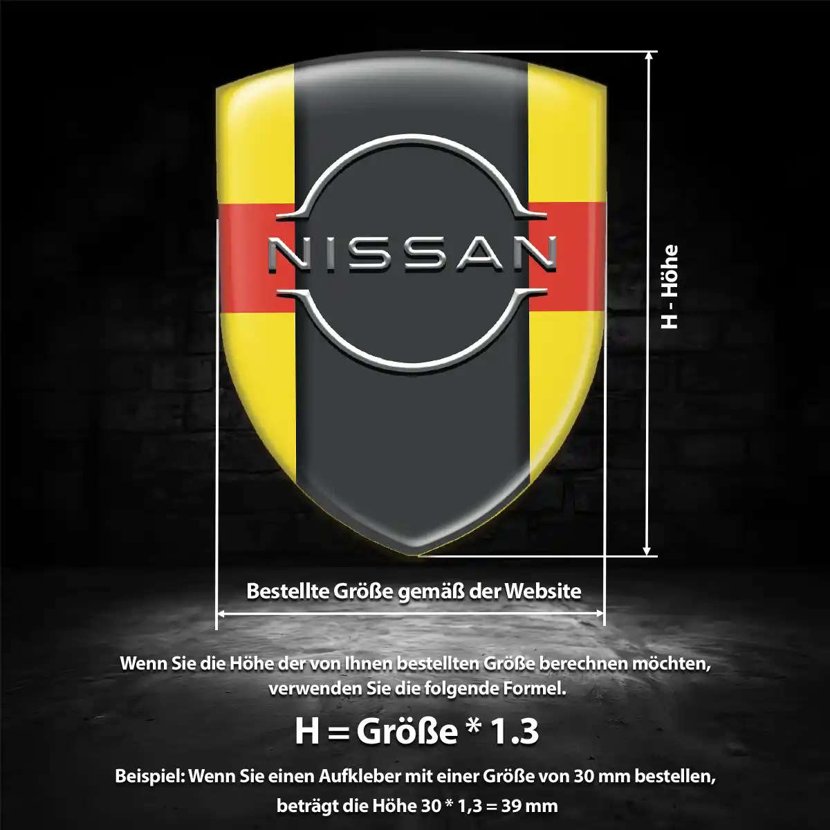 Nissan Emblem Modernes Design