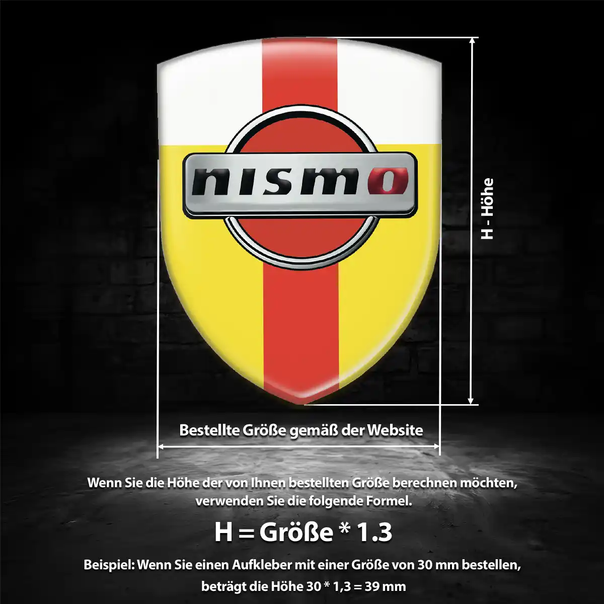 Nissan Emblem Premiumqualität