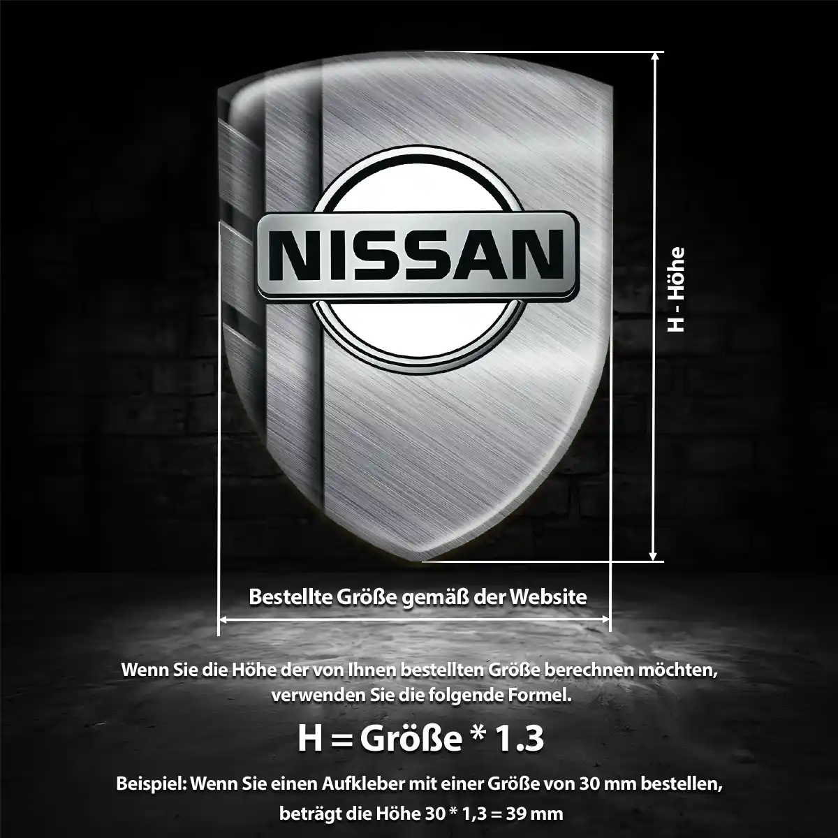 Nissan Emblem Wappen Anspruchsvolles Design