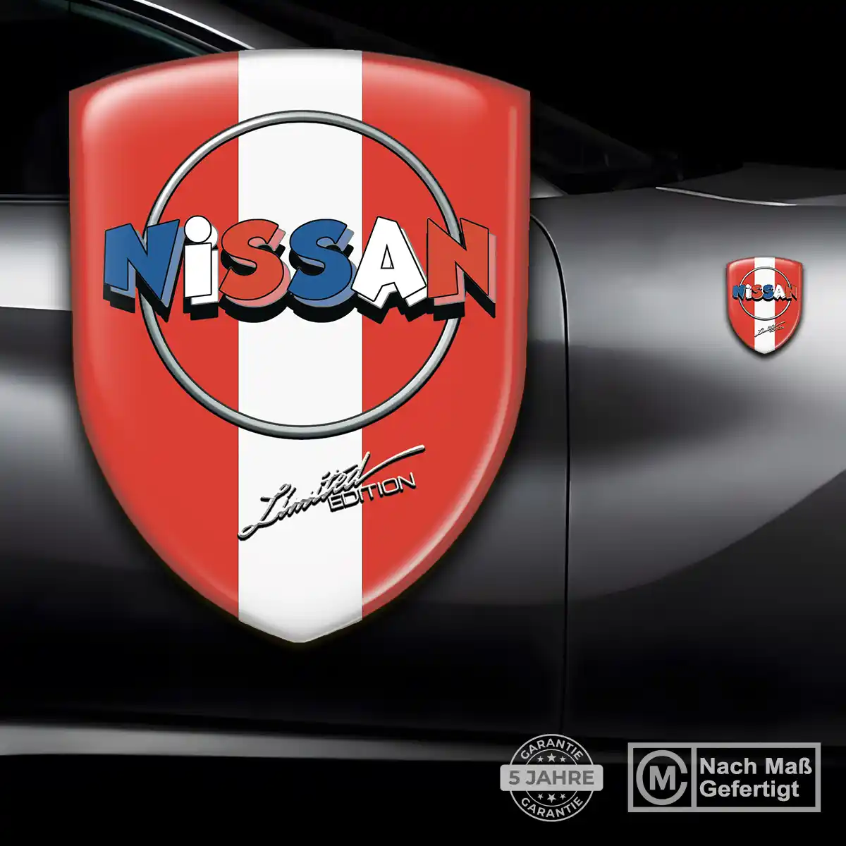 Nissan Emblem Wappen Aufkleber Ausdrucksstarkes Design