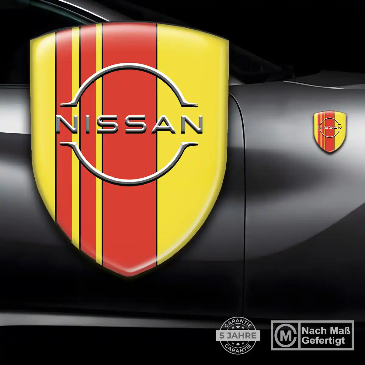 Nissan Emblem Wappen Aufkleber Auto Elegantes Design