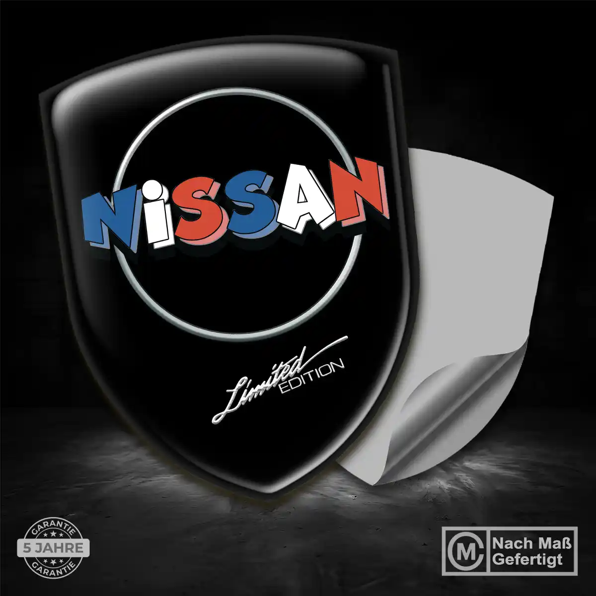Nissan Emblem Wappen Aufkleber Auto Höchste Qualität