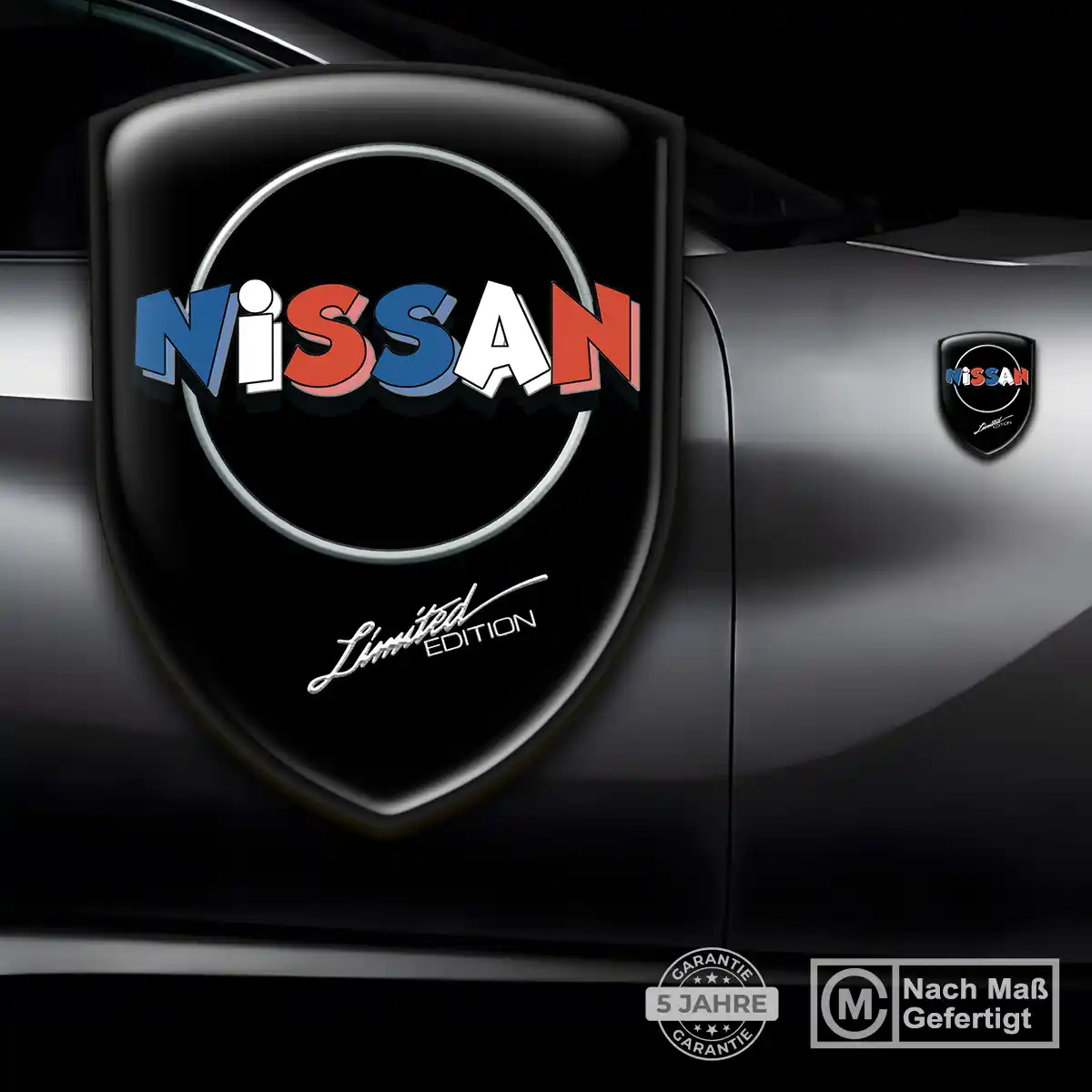 Nissan Emblem Wappen Aufkleber Auto Höchste Qualität