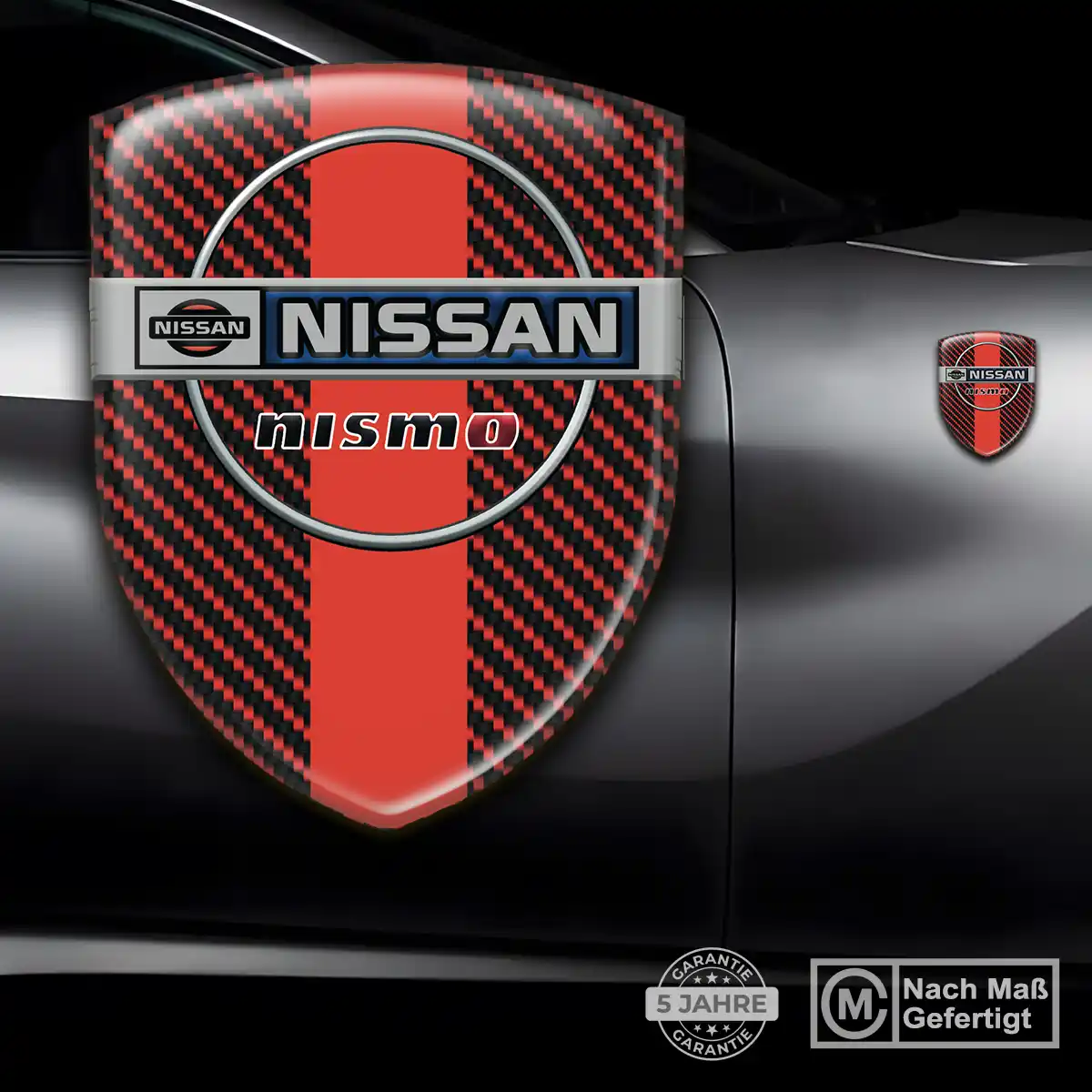 Nissan Emblem Wappen Aufkleber Auto Hochwertiges Harz
