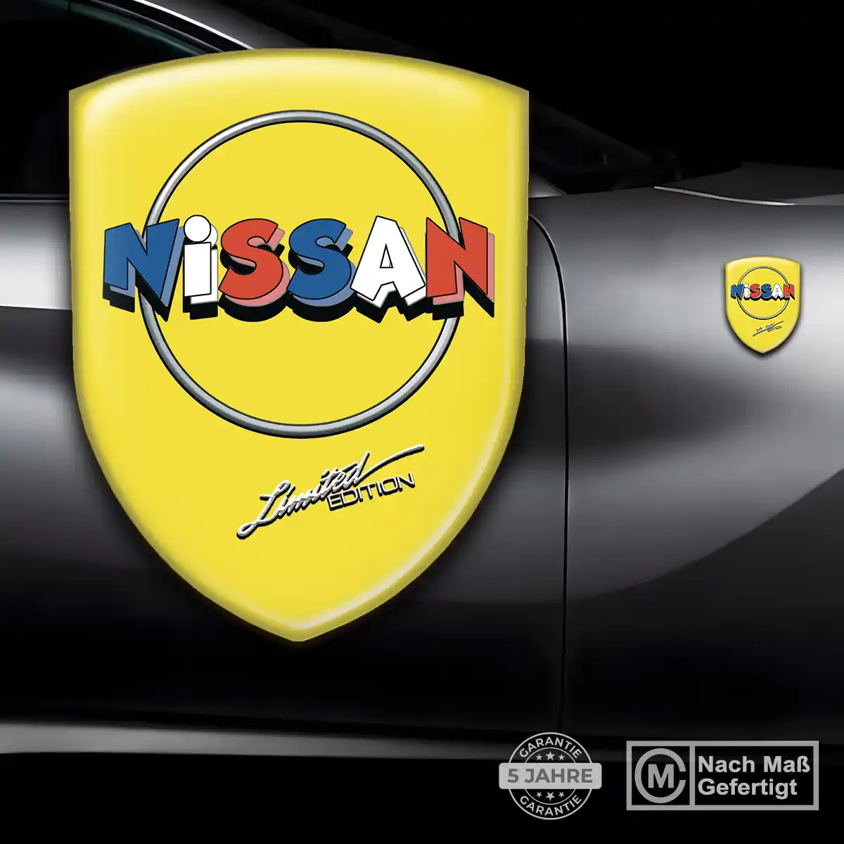 Nissan Emblem Wappen Aufkleber Auto Markenedition