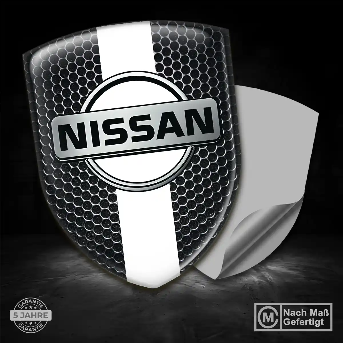 Nissan Emblem Wappen Aufkleber Auto Premium-Edition