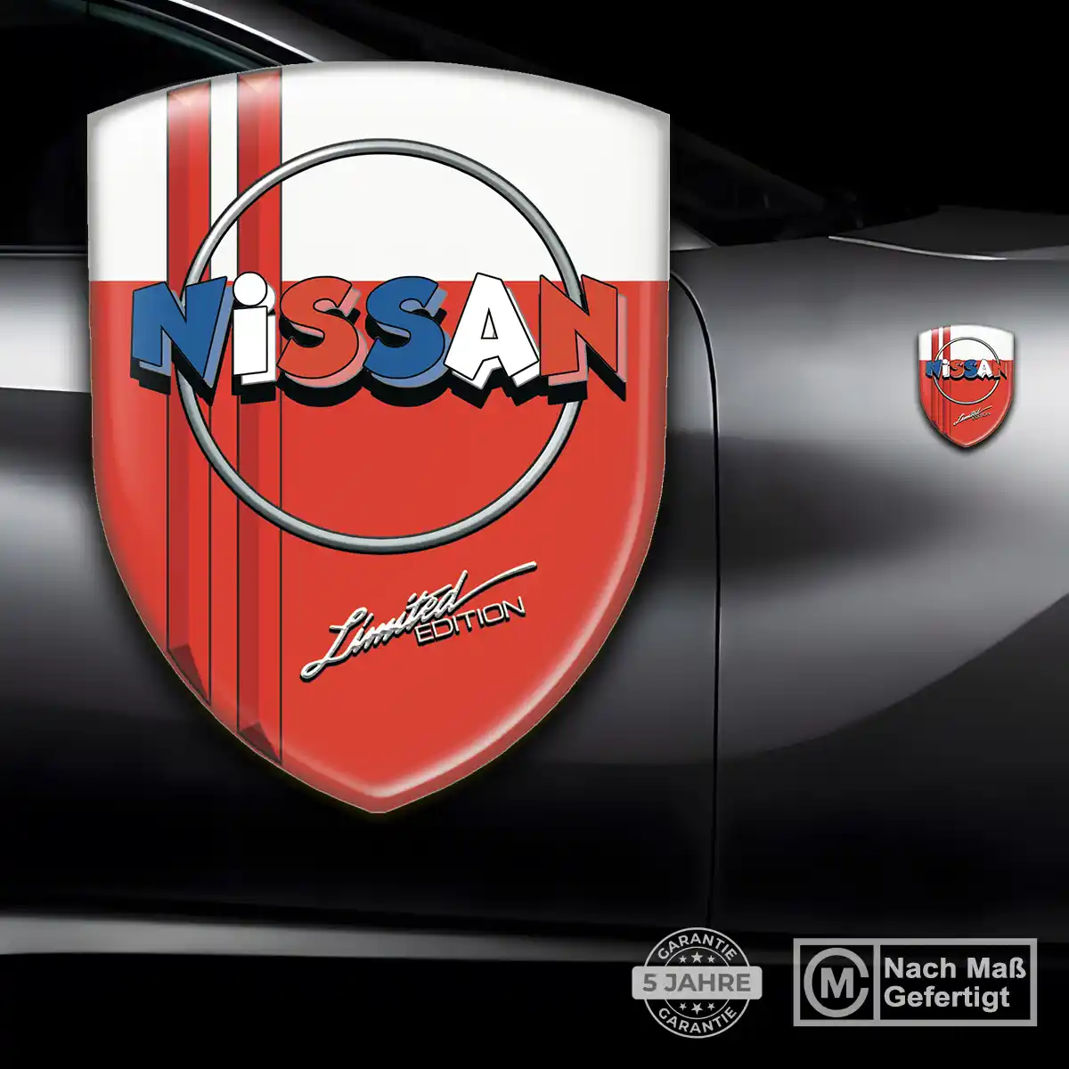 Nissan Emblem Wappen Aufkleber Auto Premiumqualität