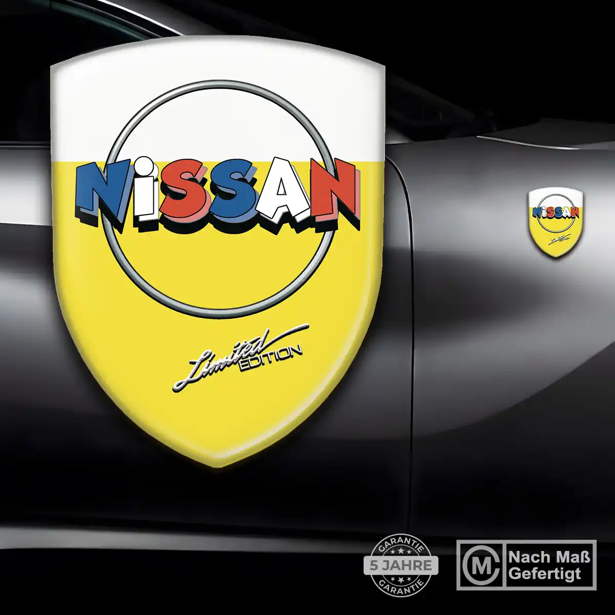 Nissan Emblem Wappen Aufkleber Edles Design
