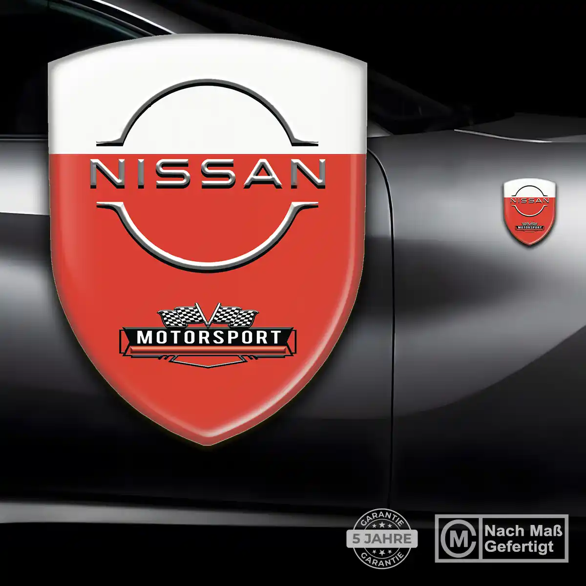 Nissan Emblem Wappen Aufkleber Elegantes Design