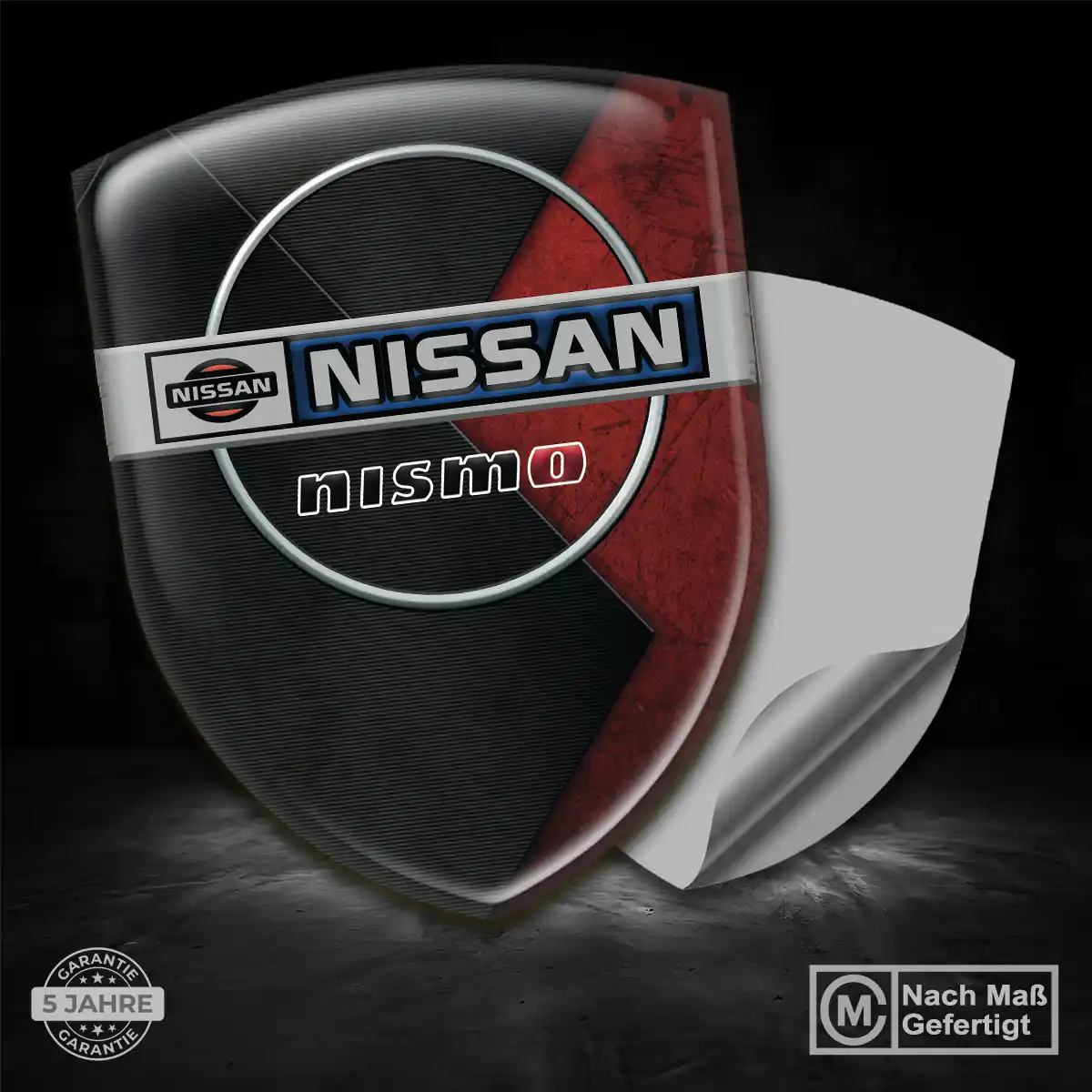 Nissan Emblem Wappen Aufkleber Exterieurdesign