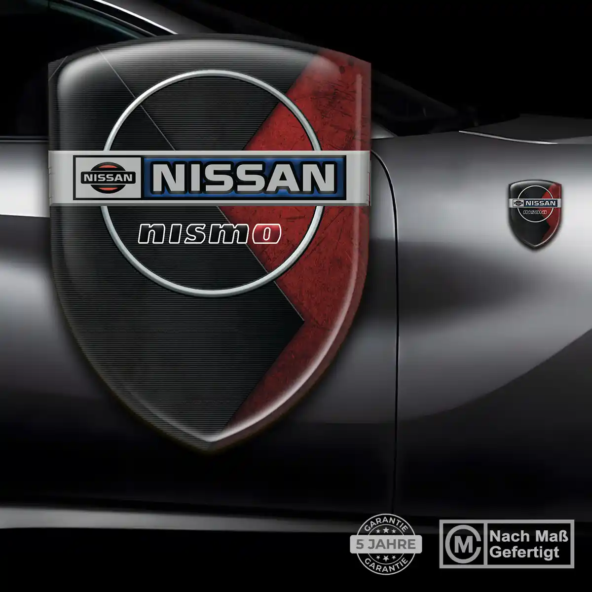 Nissan Emblem Wappen Aufkleber Exterieurdesign